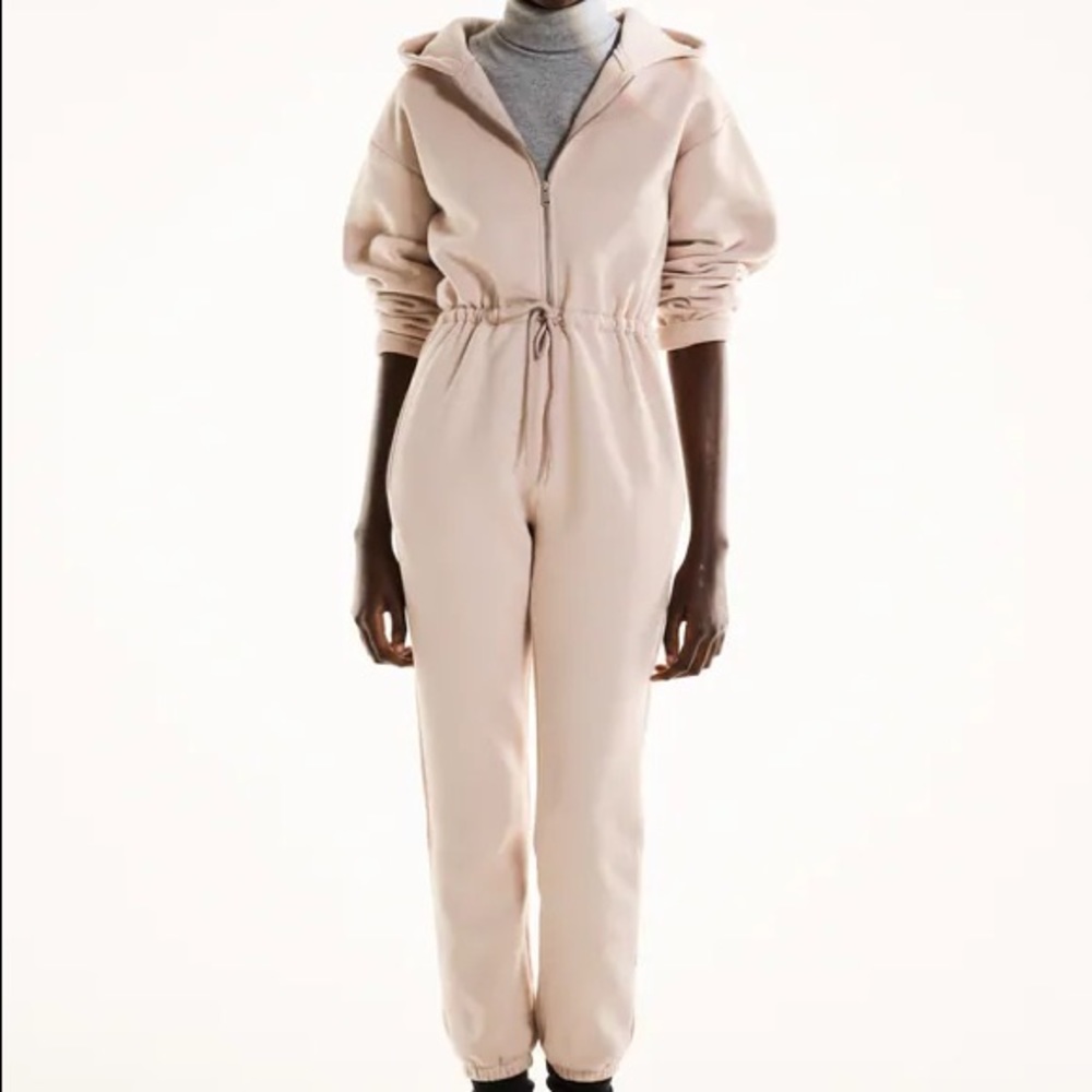 Zara Plush Jumpsuit with Hood! NWT!